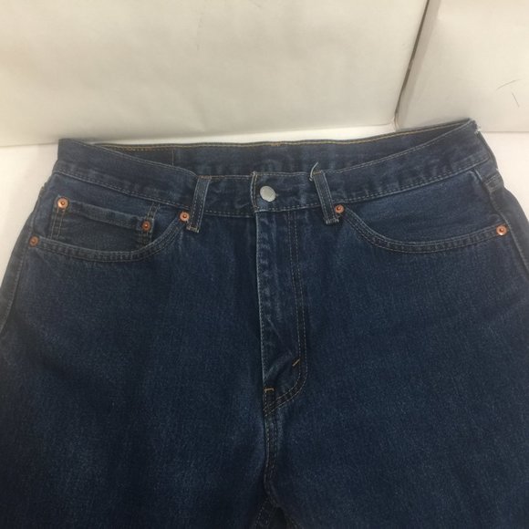Levi's 505 Blue Jeans (34 X 26* ) - Picture 5 of 8